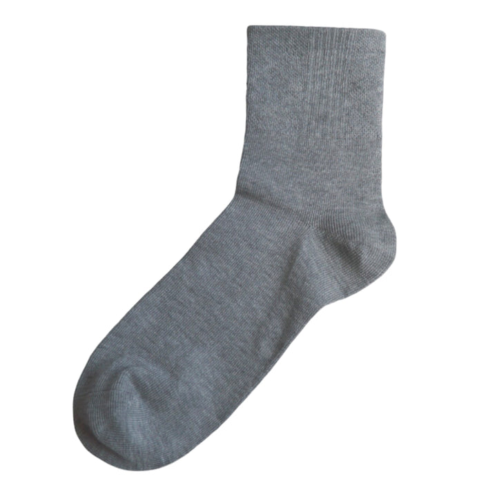 Organic Bamboo Blend Men's Crew Socks 3-Color Set (Size AU Men 6-12) - Lovalin